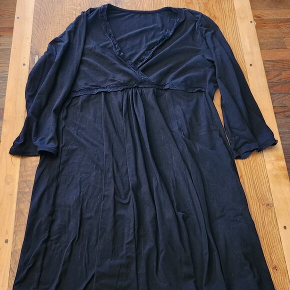 Lace Trim Sleep Dress - Picture 3 of 7